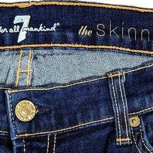 7 for all mankind 'The Skinny' Dark Wash Jeans